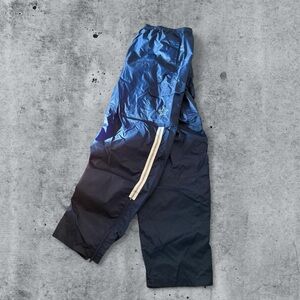 Vintage Dallas Cowboys Pants Blue Ripstop Windbreaker Track Cargo Pockets NFL